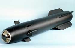 The Hellfire missile fired by the Predator