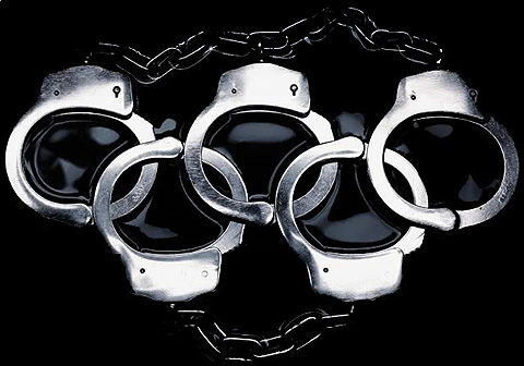Olympic handcuffs