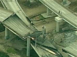 San Francisco freeway collapse