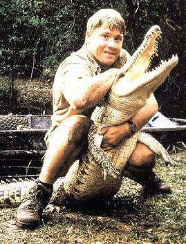 Steve and reptilian friend